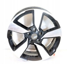 1x Alufelge 18 Zoll 7.0" 5x114.3 40ET Glanz Schwarz N648018 Nissan Qashqai I J11