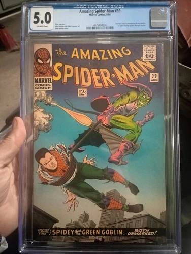 Amazing Spider-Man #39 CGC 5.0 Green Goblin