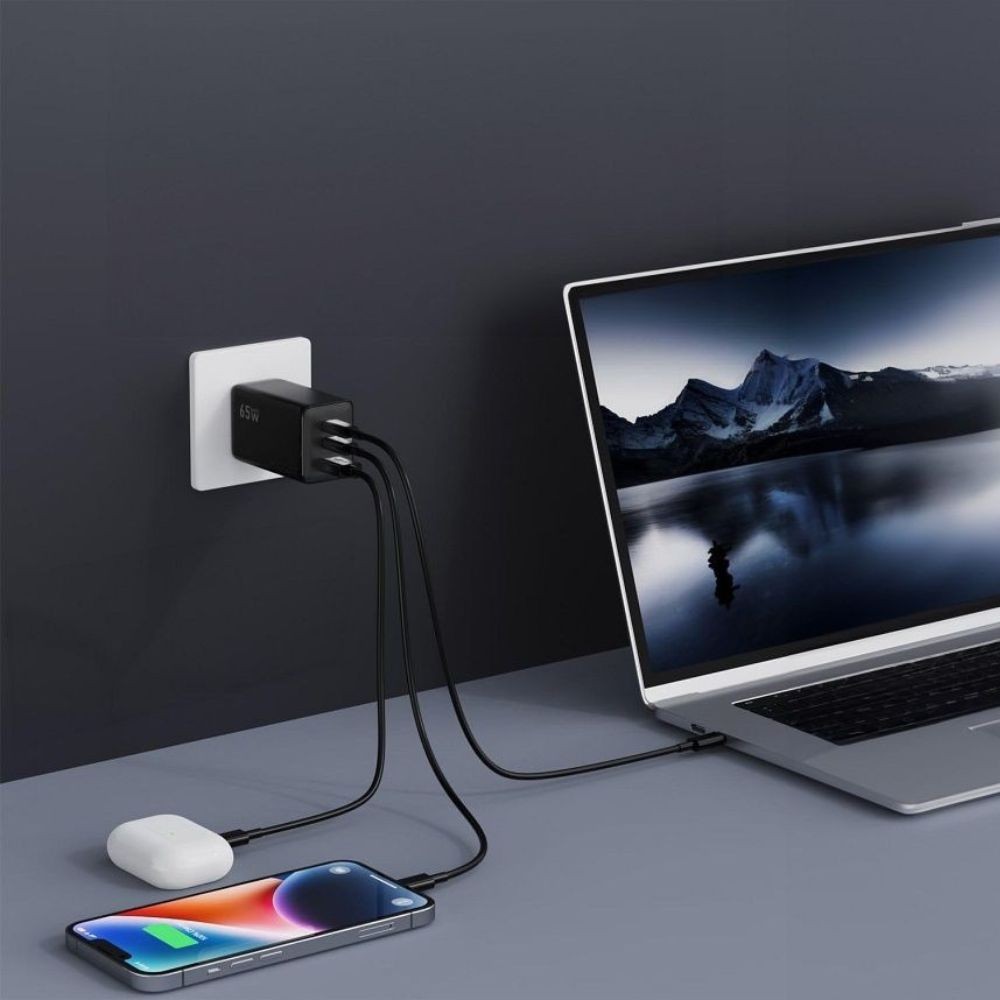 Chargeur Ultra Rapide de 20W Blanc pour Batterie iPhone 12 Pro Max Magnétique - 3