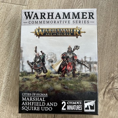Cities of Sigmar - Marshal Ashfield & Squire Udo Exclusive Miniatures