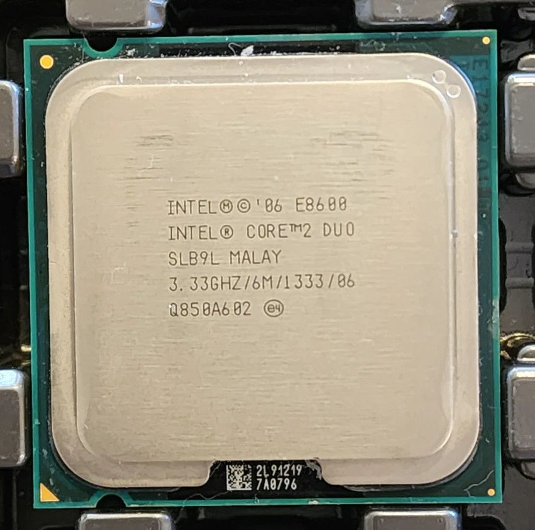 Intel Core 2 Duo E8600 Core 2 Duo Computer Processors (CPUs) for