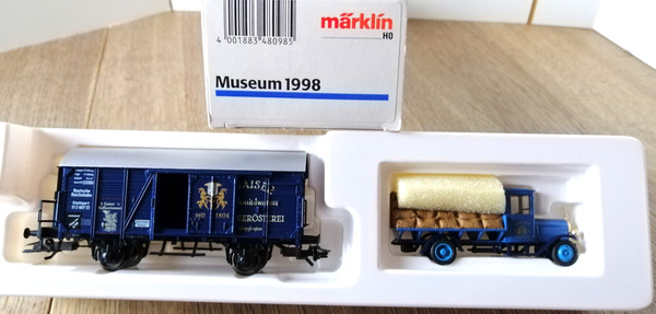 Märklin 98701/48098 -J.Gaiser con DB Oldtimer /= ver descripción detallada