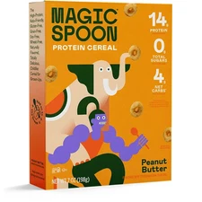 Magic Spoon Peanut Butter Grain-Free Breakfast Cereal, 7 oz Box