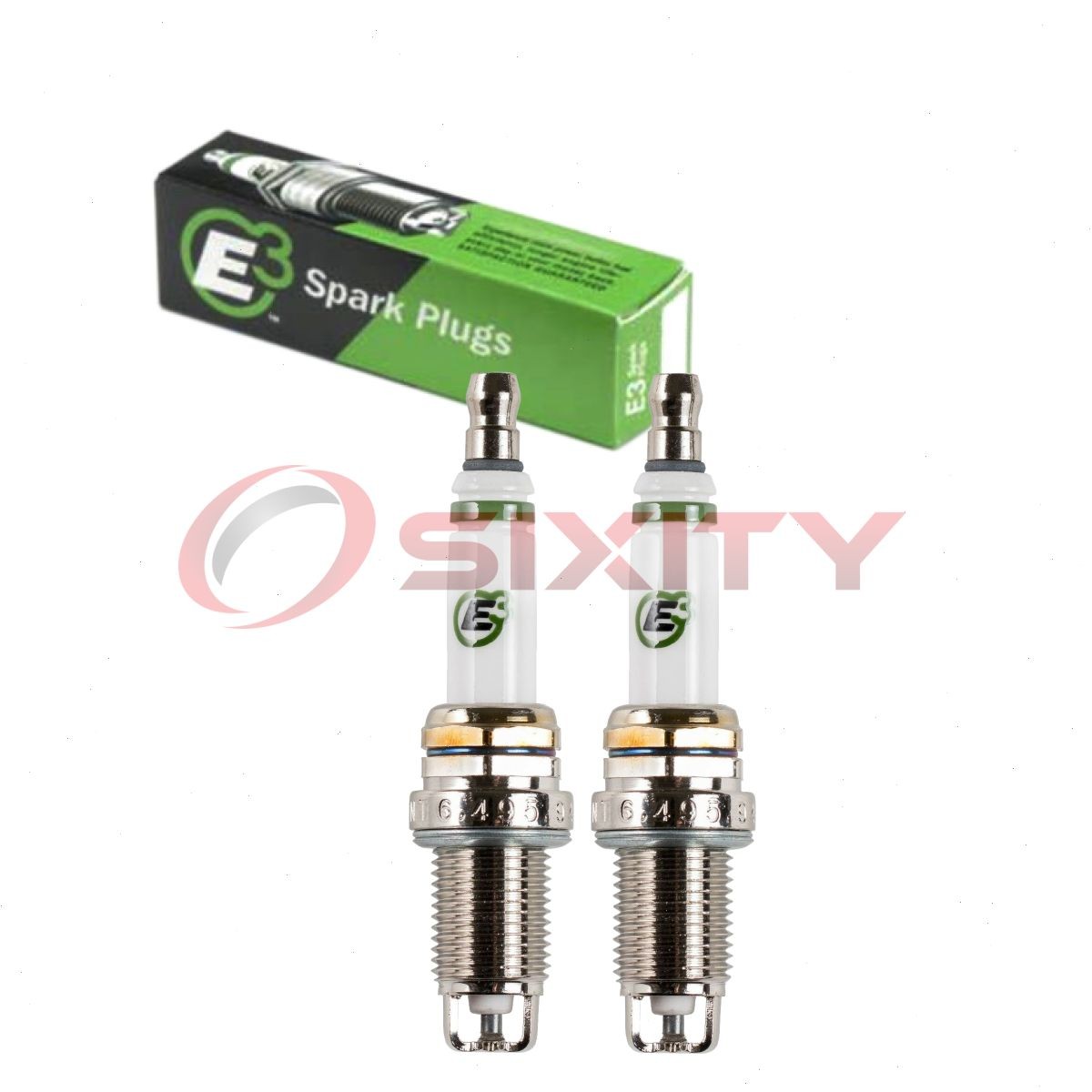 2 pc E3 E3.64 Spark Plugs for ZFR7F11 ZFR7F ZFR7A11 W5DP0 SK22PRM11S lu