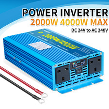 Inverter onda sinusoidale pura 2000W 4000W 24V DC a 240V inverter di potenza per camion camper