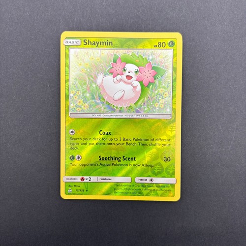 Pokemon Shaymin (15) Holo Rare SM - Ultra Prism 15/156