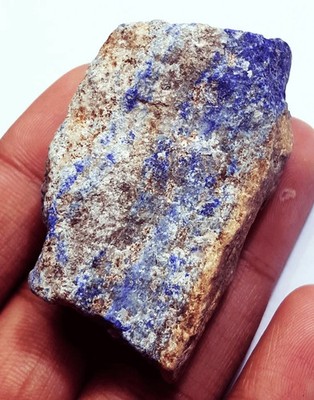 100% Natürlicher Lapis Lazuli Roh 214.60 Ct Zertifiziert Lose Edelsteine