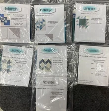 AMONG FRIENDS 2018 MYSTERY BLOCK OF THE MONTH- BLOC LOC USE-- MANY CHOICES