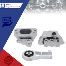 3Pcs Engine Mounts & Transmission Mount Set For Jeep Renegade Fiat 500X L4-2.4L