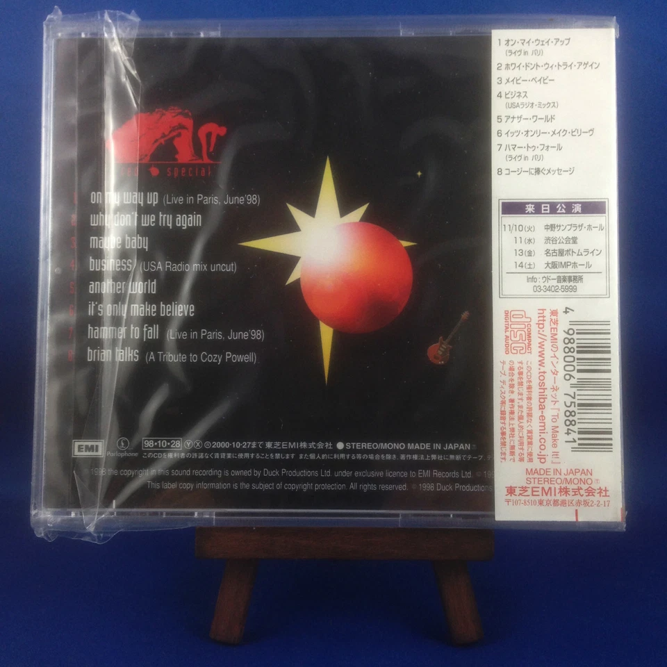 BRIAN MAY (QUEEN): Red Special (RARO ÁLBUM JAPONÉS 1998 MINI GIRA CD TOCP-50707 Foto 4 de 4