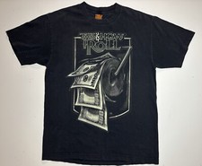 Vtg Y2K OG Abel This Is How I Roll Money Tee T Shirt Men’s L Nice Fade USA Made