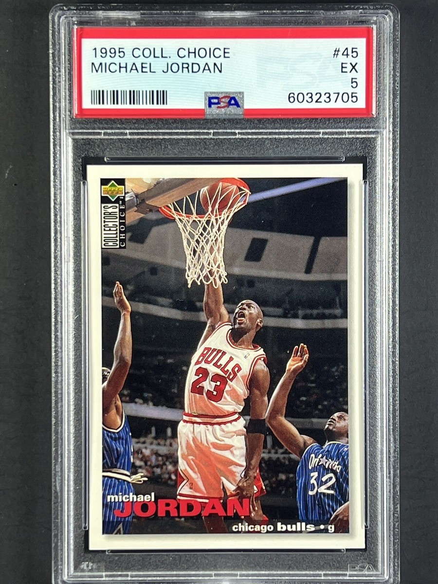 1995 Collector's Choice #45 Michael Jordan PSA 5 | eBay