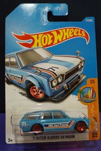 hot wheels green datsun 510 wagon