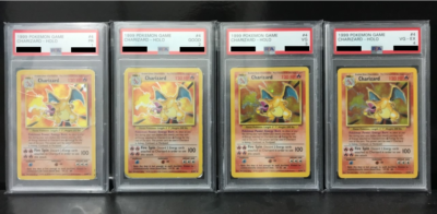 PSA 1 - 10 Charizard Base Set Unlimited Holo Rare WOTC 1999 Pokemon Card |  eBay