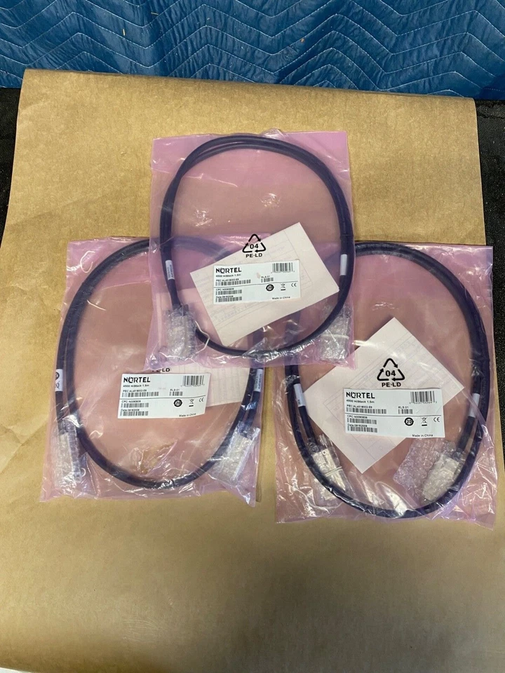 AVAYA NORTEL 4500 HISTACK CABLES AL4518003-E6 LINK Stack connect infiband - Image 2 of 4