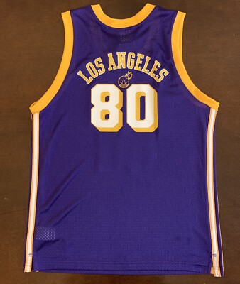 激レアXXL Los Angeles Lakers ユニフォーム 2002-04 LA Lakers O'Neal #34 Nike Swingman Alternate Jersey