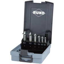 RUKO 102790RO UltimateCut Countersink Set 6-Piece HSS DIN 335 Form C 90°