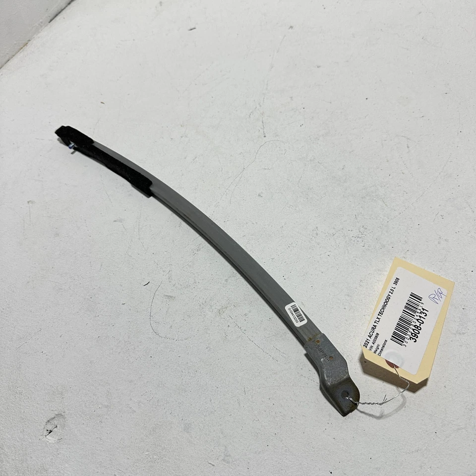 Panel inferior de canal de funcionamiento de ventana de puerta lateral derecha Acura TLX 2021-2023 OEM Foto 4 de 4