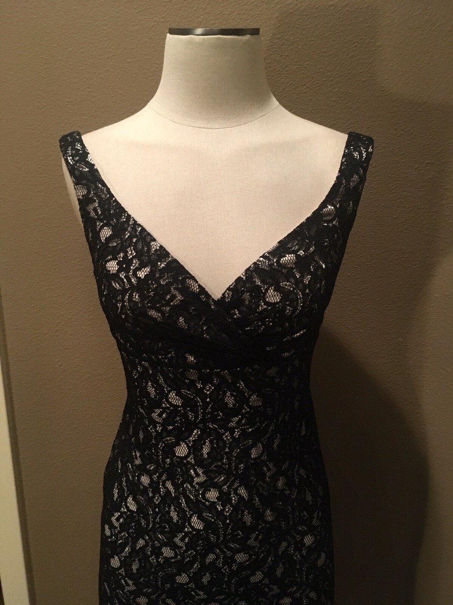 white house black market champagne dress Bustier Pleated Midi Dress