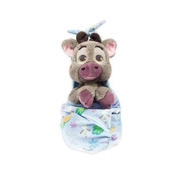 disney plush in pouch