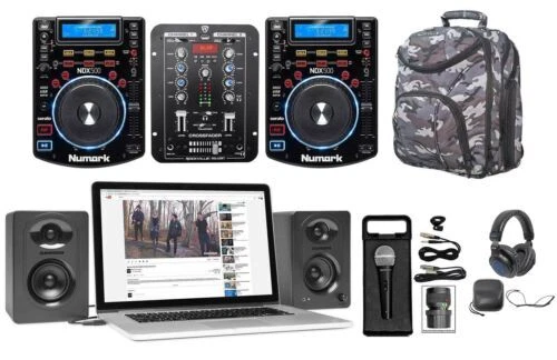 Mezclador de DJ Numark paquetes de equipos para DJ