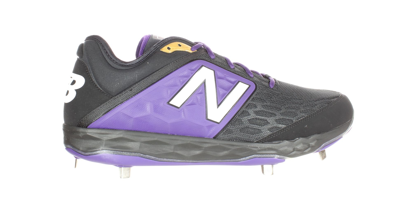 New Balance Mens L3000bp4 Black Baseball Cleats Size 15 (2E) (7316282)