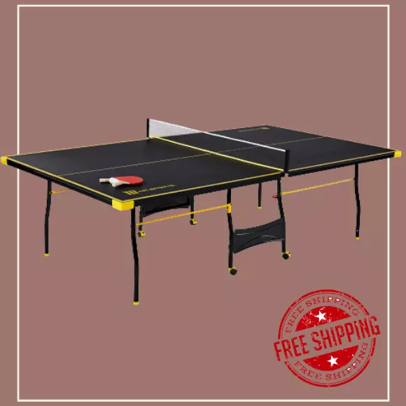 MD Sports Official Tournament Size 4-Piece Table Tennis Table