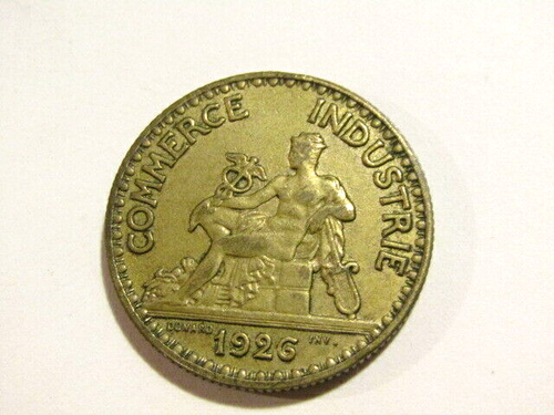 France 1926 2 Francs Coin