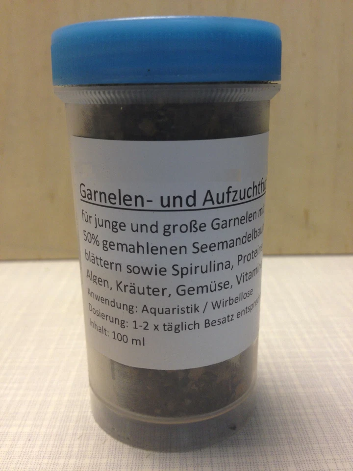 ★100ml Garnelenfutter Aufzuchtfutter und Wasseroptimierung zugleich vom Züchter
