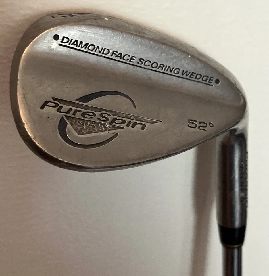 Pure Spin Diamond Face Scoring 52 A Gap Wedge RH Steel Shaft - Image 2 of 4