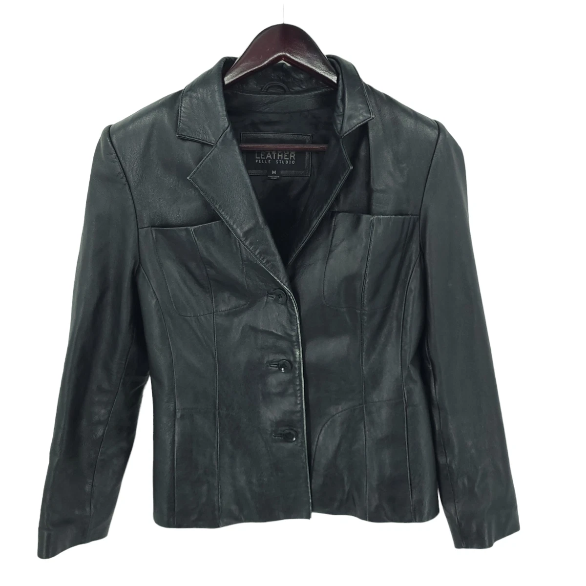 Wilsons leather pelle top studio womens jacket