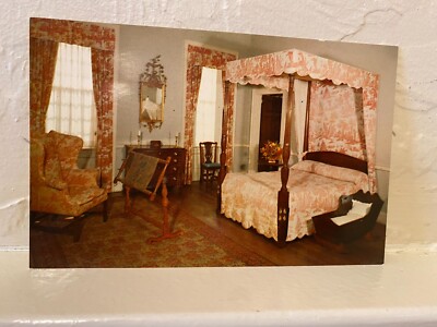 Vintage Postcard Mother's Room at Stratford Hall Westmoreland County VA