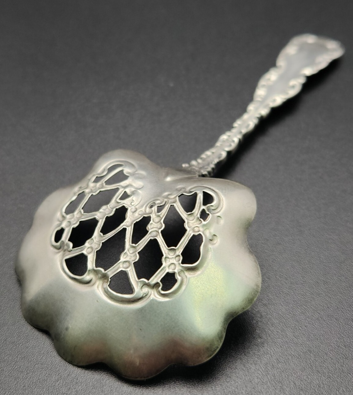 Vintage Whiting Louis XV Sterling Nut Spoon .495 ozt. #2336