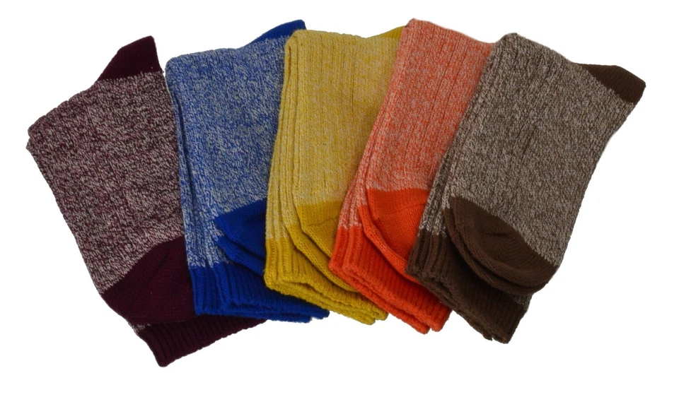 Sierra Socks Women's Cotton Outdoor Boot Hiking Socks, Gift For Mom 2 Pair Pack - Image 2 of 4