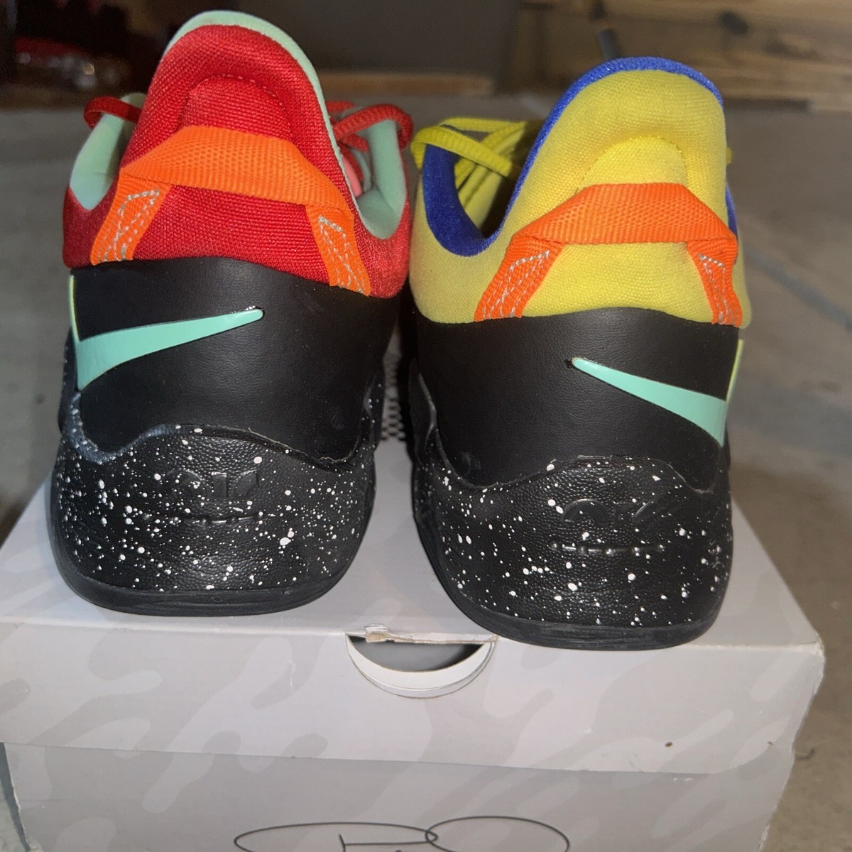 Size 12 - Nike PG 5 Mismatched Multi 195244231829| eBay
