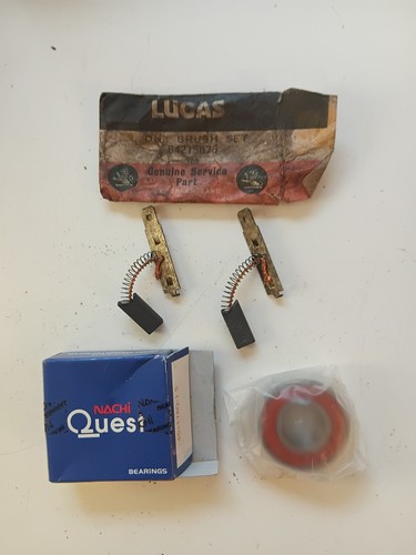 Lucas 11AC Alternator Brush Set & Bearing