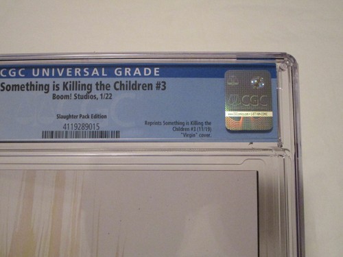 Boom Studios Something Is Killing the Children #3 CGC 9.4 Slaughter Pack Edición - Imagen 4 de 11