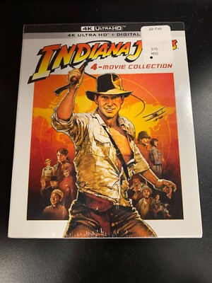 Indiana Jones 4-Movie Collection (Ultra HD, 2012)