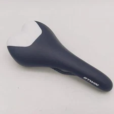 BTWIN Road Mountain Bicycle Saddle  275x135mm Cr-Mo Rails Seat Black&white color