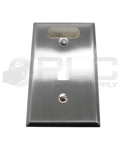 NEW GENERAL ELECTRIC CR101X7 STAINLESS FLUSHPLATE 115-230V *READ* - Picture 2 of 5