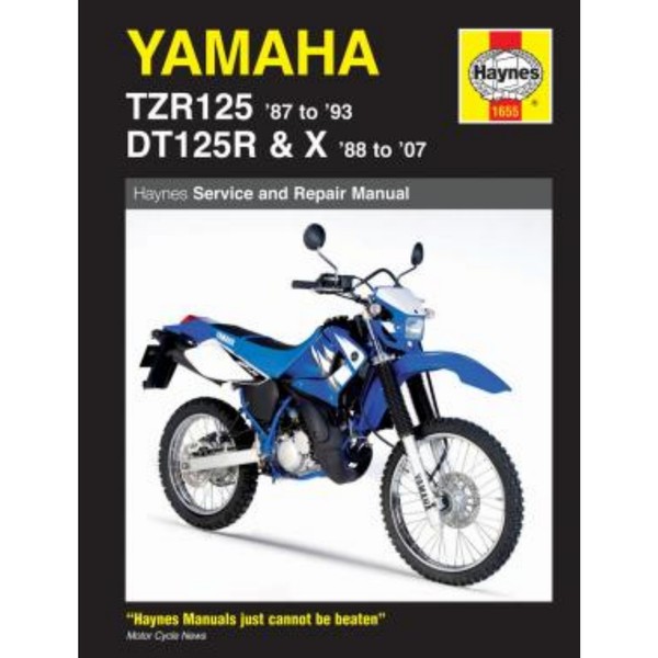 Yamaha Motorrad TZR125, DT125R Und X (1987-2007) Workshop Manual Haynes-image
