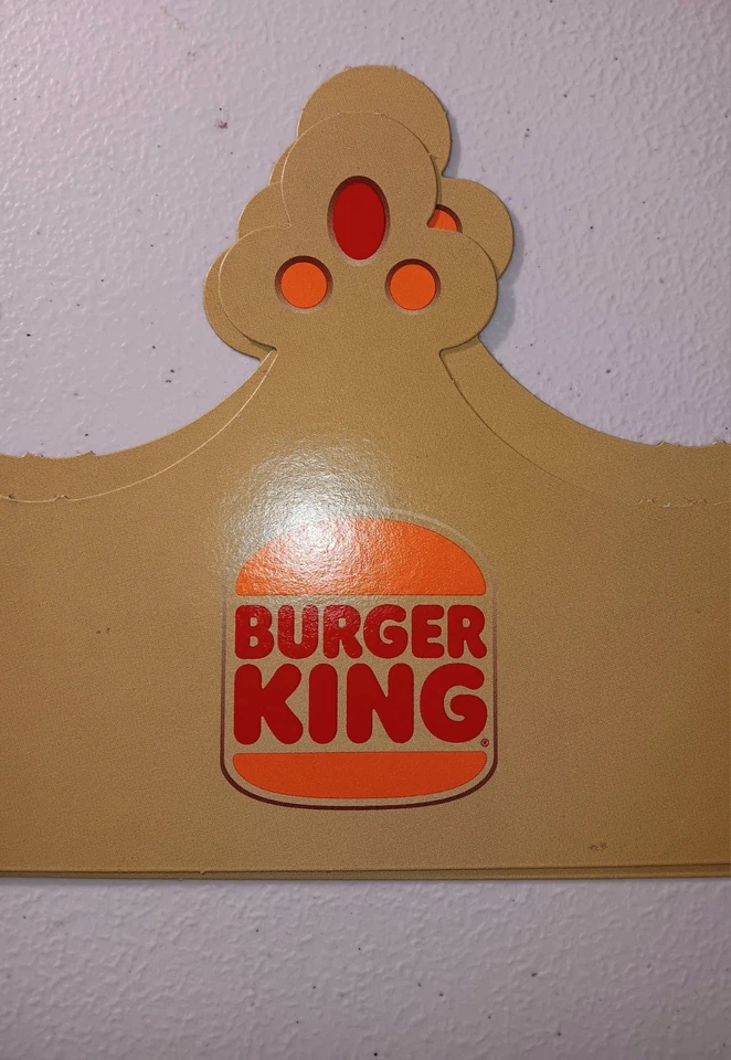 3 NEW Burger King Crowns Gold 2023 Collectible - Shipped In A Box - QTY AVAIL! - Image 3 of 4