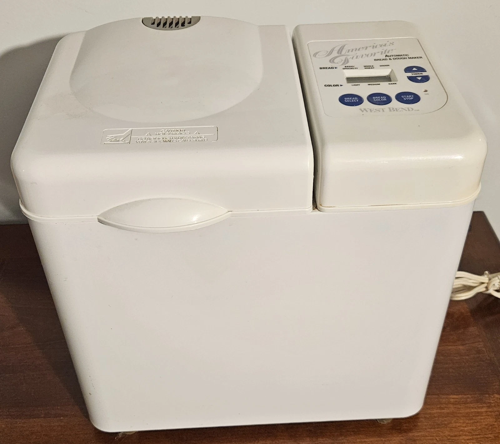 West Bend America's Favorite Bread & Dough Maker Machine