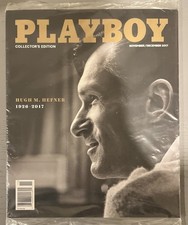 Playboy Magazine November December 2017. Hugh Hefner Tribute Issue. New Sealed