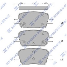 Hi-Q Bremsbelagsatz Bremsklötze 23344214 23344220 | 249628
