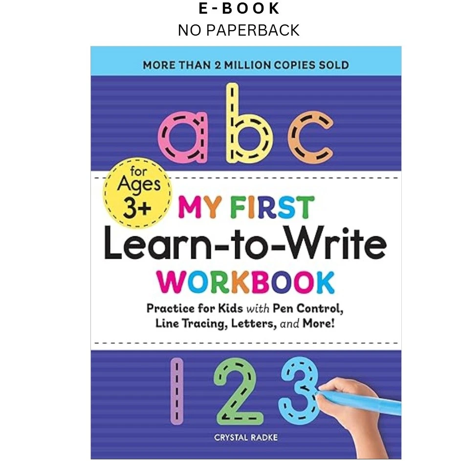 My First Learn-to-Write Workbook ebook | LD Global Digital Ebook Store Buy My First Learn-to-Write Workbook ebook, instant digital download PDF from LD Global