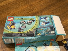 LEGO Aqua Raiders: Angler Ambush (7771) Manual and Box Included