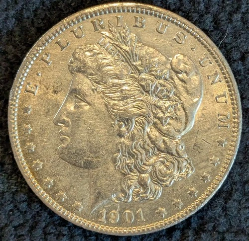 1901 O US Morgan Silver Dollar  ~ AU ~
