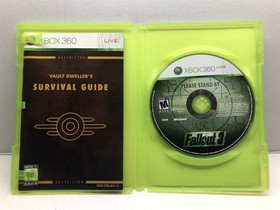 Fallout 3 (Microsoft Xbox 360, 2008) Complete w/ Manual - Tested Working