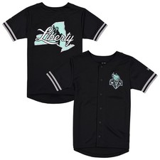 Men's New Era Black New York Liberty 2026 WNBA Draft Hometown Baseball Jersey